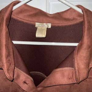 Ladies new brown jacket.